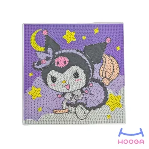 تابلو نقاشی الماسی 20×20 طرح کرومی جادوگر
