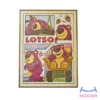 تابلو نقاشی الماسی بزرگ (40×30) طرح لوتسو