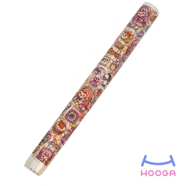 استیکر رولی طرح دختر میوه‌ای